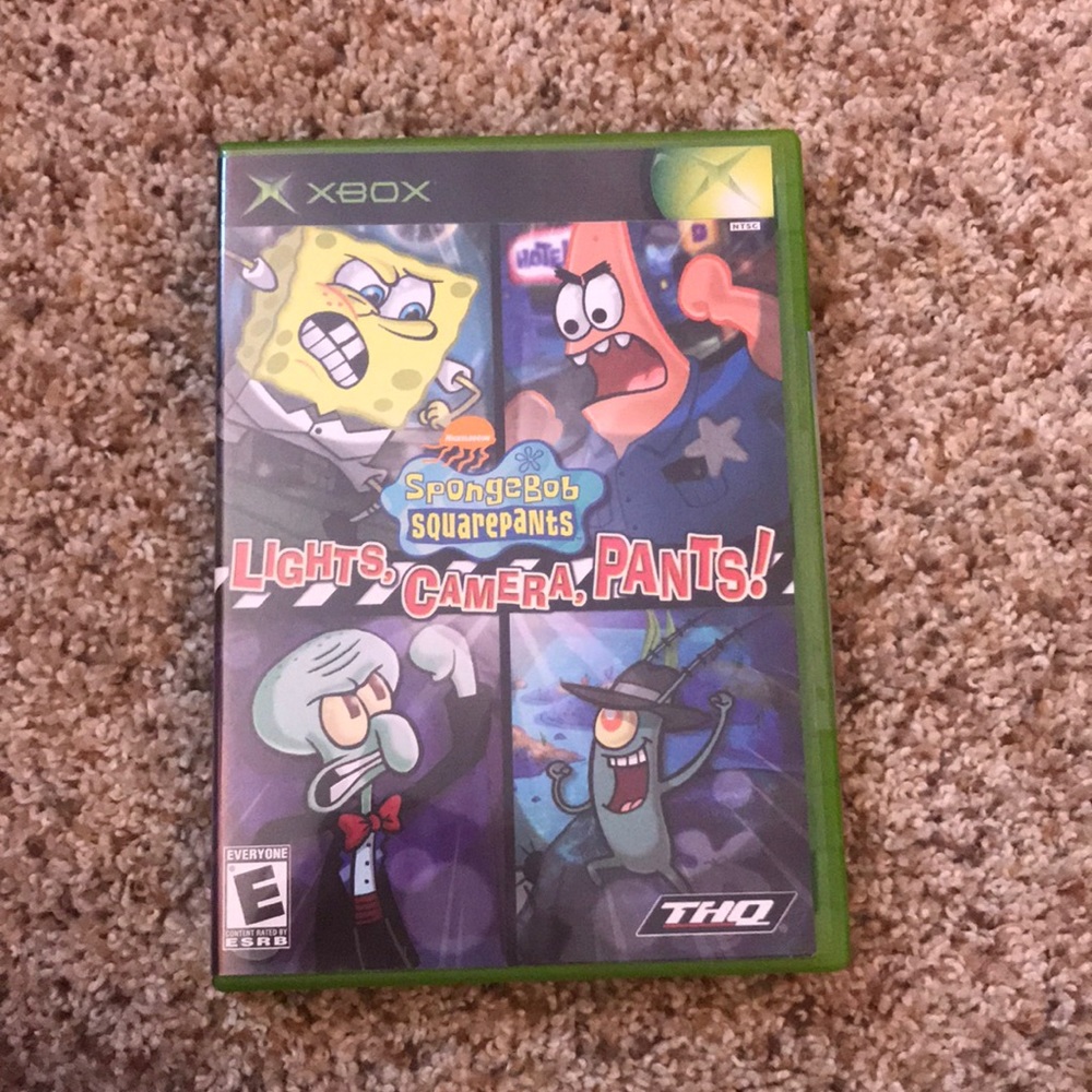 Original Spongebob Squarepants Xbox game